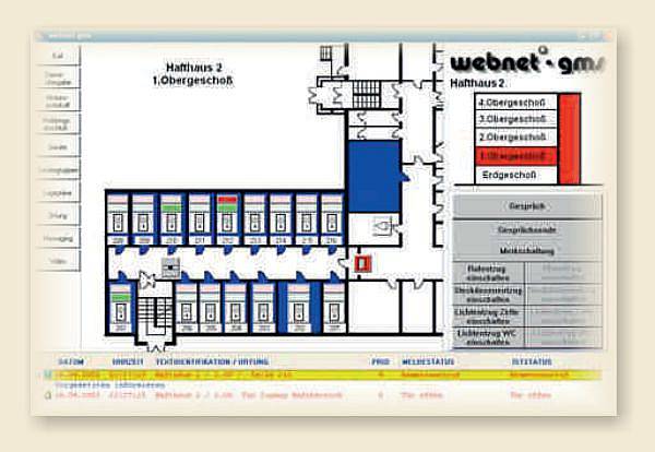 DECT Secury Server a software riadiaceho centra Webnet DECT Secury Server a software riadiaceho centra Webnet