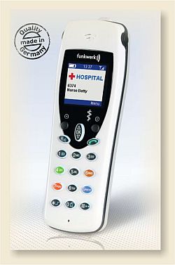 Funktel FC4 - DECT priemyselný núdzový telefón Funktel FC4 - DECT priemyselný núdzový telefón